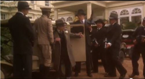 "Um...where are the adults. I mean it's starting to look like a gangster movie made with all children actors...for some reason, but..... Nah! It couldn't be THAT!"