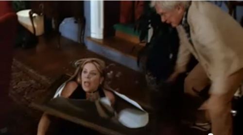 Ah...the old priceless painting over the head maneuver. Learned it in 'Nam.