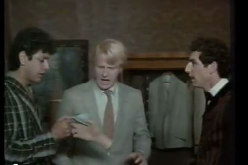 Getting a hand Goldblum