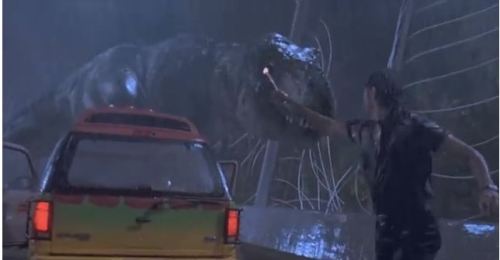 Fucking with a T-Rex Goldblum